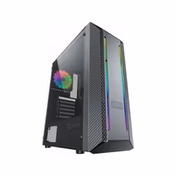 Boitier Gamer AQIRYS MIZAR - Format du boitier: Moyen Tour - Format de carte mère: Mini-ITX, Micro-ATX, ATX - Format Alimenta ...