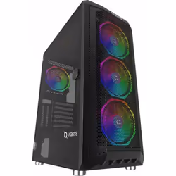 Boitier Gamer AQIRYS NAOS 4 Fans - Format du boitier: Tour - Format de carte mère: Mini-ITX, Micro-ATX, ATX - Format Alimenta ...