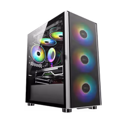 Boîtier Gamer FPMAX CL5506W mini-tour - Matériel: Classes A SPCC 0,60MM - Accessoires: Verre trempé - Carte mére supportés: M ...