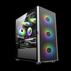 Boîtier Gamer FPMAX CL5506W mini-tour / Blanc