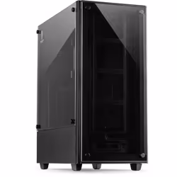 Boîtier Gamer Inter-Tech C-303 Mirror - Moyen Tour - Hauteur du refroidisseur du CPU 155 mm - Longueur carte graphique 340 mm ...
