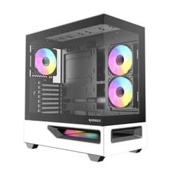 Boîtier Gamer RAIDMAX Hurrikan Moyen Tour ARGB - noir