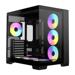 Boîtier Gamer RAIDMAX I610TBS Infinita Moyen Tour RGB - Noir