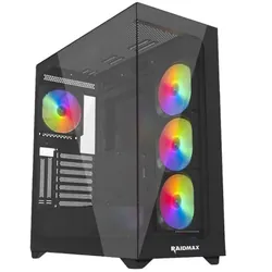 Boîtier Gamer RAIDMAX Infinita ARGB - noir