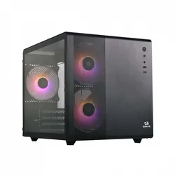 Boîtier Gamer REDRAGON PAGOS 1 GC-570 M-ATX / 3 FAN ARGB / Noir