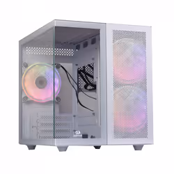 Boîtier Gamer REDRAGON PAGOS 2 GC-580 M-ATX - Matériau: Acier, plastique, verre trempé, maille - Compatibilité carte mère: Mi ...