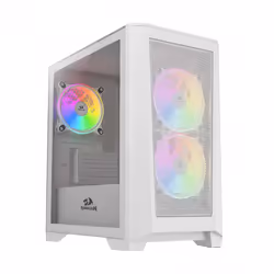 Boîtier Gamer REDRAGON PAKTIS 2B GC-560 M-ATX - Matériau: Acier, plastique, verre trempé, maille - Compatibilité carte mère : ...