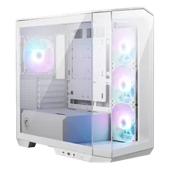 Boîtier Gamer Tour Micro-ATX MSI MAG PANO M100R PZ / Blanc