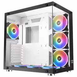 Boîtier Gamer Xigmatek Aquarius Plus Moyen Tour Blanc RGB