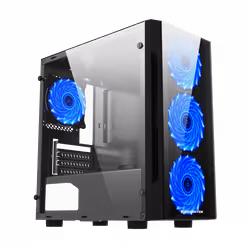 Boitier Mini tour Micro ATX - Port USB avant / supérieur USB 3.0 x 1 - USB 2.0 x 2 - 2x Baie de lecteur de 3.5 pouces - 2x Ba ...