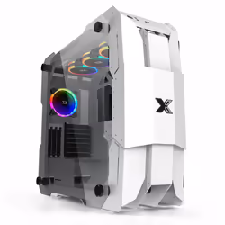 Boîtier Grand Tour Open Frame pour carte mère ATX/M-ATX/E-ATX - Châssis de 1.2 mm d'épaisseur associé à 2 panneaux en verre t ...