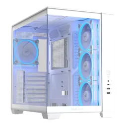 Boitier Gaming ASUS A32 Plus TG ARGB ATX Blanc