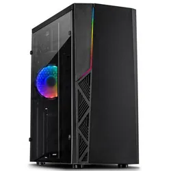 Boîtier PC Gamer INTER-TECH B-02 RGB - Noir