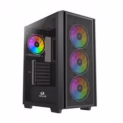 Boitier Pc Gamer Redragon GC-620 3X Fan ARGB M-ATX Noir