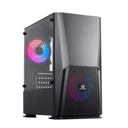 Boitier Pc Gamer Redragon Rinos GC-590 2X Fan ARGB M-ATX Noir