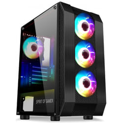 Boîtier PC Gamer SPIRI TOF GAMER Rogue 6 RGB Edition - Noir