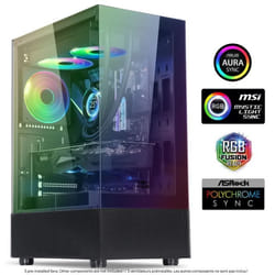 Boîtier PC Gamer SPIRIT OF GAMER SPECTRA DARK ARGB - Noir