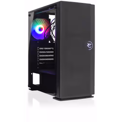 Boîtier PC Gamer WHITE SHARK Panzer Avec Fan RGB - Noir