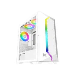 Boîtier PC Micro-ATX Xigmatek Gemini II Blanc Édition Gamer EN48656