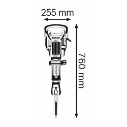 Bosch Brise-béton GSH 16-28 Professional