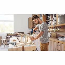 Bosch GSB 120-LI Professional 1500 tr/min Sans clé 900 g Noir, Bleu, Rouge - Vue supplémentaire 4