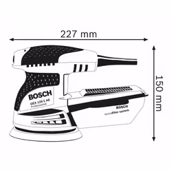 Bosch Ponceuse excentrique GEX 125-1 AE Professional - Vue supplémentaire 2