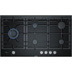 Bosch PRS9A6D70 plaque Noir Intégré Gaz 5 zones