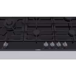 Bosch PRS9A6D70 plaque Noir Intégré Gaz 5 zones
