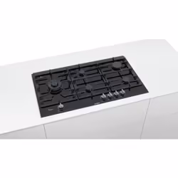 Bosch PRS9A6D70 plaque Noir Intégré Gaz 5 zones