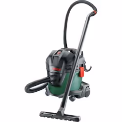 Bosch UniversalVac 15, Sec&humide, Noir, Vert, Boutons, 15 L, 11,8 L, 8,5 L