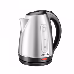 Bouilloire DECAKILA - Capacité : 1.7 Litre - Puissance : 2200W - Indicateur Lumineux - Housse amovible à la main - Protection ...