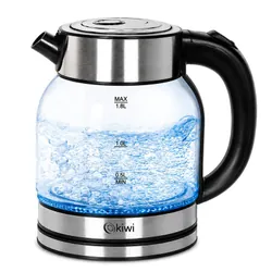 Bouilloire Électrique kiwi KK-3333 2000W 1.8 Litres Noir