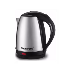 Bouilloire Électrique Techwood 1,8L Inox Sans Fil TBI-1827