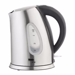 Bouilloire Fakir - Puissance: 2200W - Capacité: 1,7 litre - Corps en acier inoxydable - Cover bouton de déverrouillage - Jaug ...