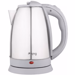 Bouilloire KING - Capacité: 1,7 litre - Puissance: 1800 watts - Base rotative à 360º -Élément de chauffe en acier inoxydable  ...
