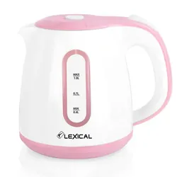 Bouilloire Lexical LEK-1425 1200W 1 Litres Rose