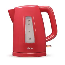 Bouilloire Sans Fil LIVOO DOD184 2200W - Rouge