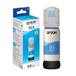 Bouteille D'encre Adaptable EPSON 103 - Cyan (C13T00S24AA)