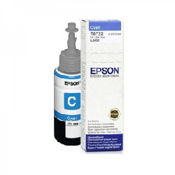 Bouteille D'encre Adaptable EPSON T6732 - Cyan (C13T67324AA)