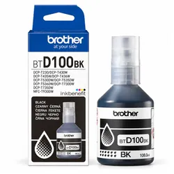 Bouteille D'encre Brother BTD100BK Original 108ml Noir