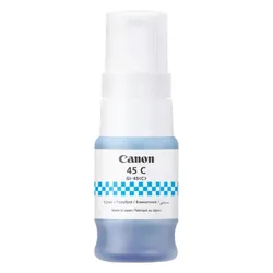 Bouteille D'encre Canon GI-45 Original 40Ml Cyan