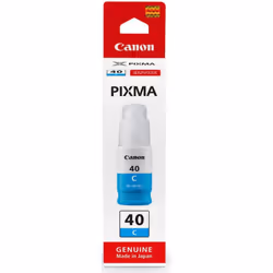 Bouteille D'encre Original CANON GI-40 - Nombre de pages: 7700 pages - Compatible avec: Canon Pixma G5040/ G6040 / G2040 - Co ...