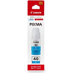 Bouteille D'encre Original CANON GI-40 - Cyan (GI-40C)