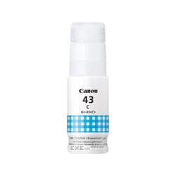 Bouteille d'encre Original Canon GI 43 C - Cyan (GI-43C)