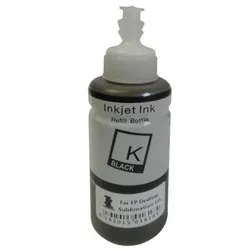 Bouteille d'encre Sublimation EPSON COMPATIBLE - 100ml - Noir - ( Encre Sublimation )