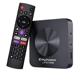 Box TV Android AlphaBox Lifetime 2G 16G Noir