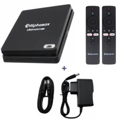Box Tv Android AlphaBox Ultimite 4 Go 64 Go – Noir