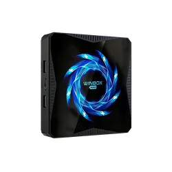 BOX TV ANDROID Alphasat WINBOX MAX 8K 4 GO / 32 GO / NOIR + 4 ABONNEMENTS