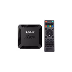 BOX TV ANDROIDSTAR ONE X96Q 4K - Systéme d’exploitation: Android 10 - Mémoire RAM: 2 Go - Mémoire Flash: 16Go - Résolution 4K ...