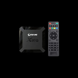 BOX TV ANDROID STAR ONE X96Q 4K 2 GO / 16 GO / NOIR + 12 MOIS ORCA